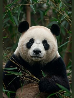 Custom Fridge Magnet Panda